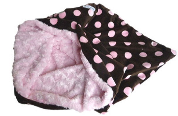 Snuggle Pup 3 'n 1 - Big Dots Pink