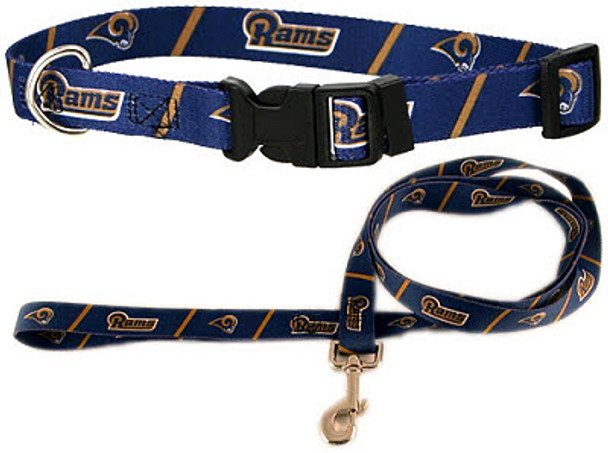 Saint Louis Rams NFL Dog Collars & Leashes