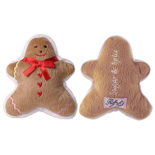 Sugar & Spice Cookie Plush Dog Toy by Ruff Ruff Couture