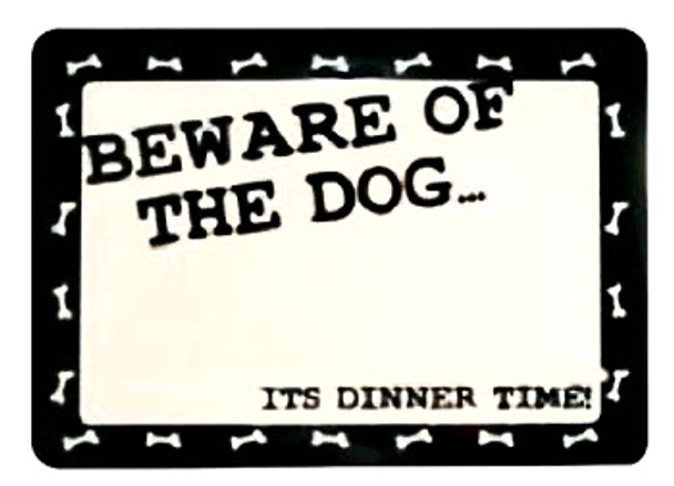 Beware Placemats