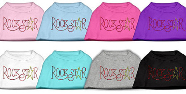 Rock star Rhinestone Dog Tank