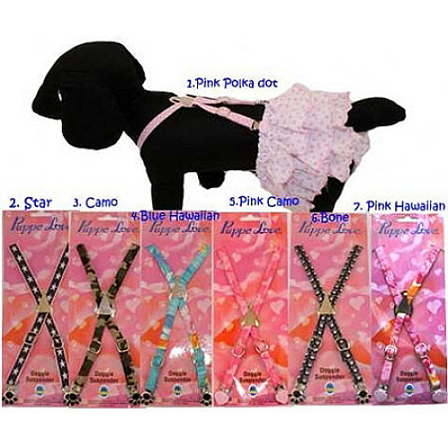 Puppy Dog Suspenders - 5 Patterns