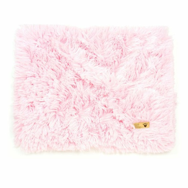 Puppy Pink Plush Shag Dog Blankets - Susan Lanci