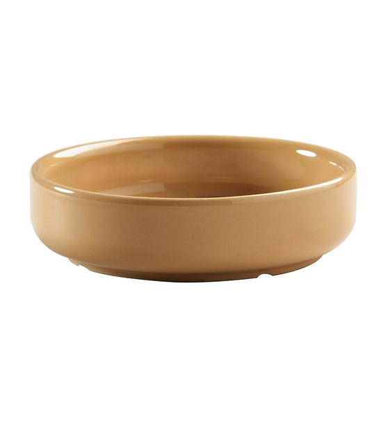 Stoneware Unlettered Saucer Dog or Cat Bowl