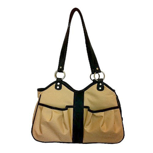Metro 2 Tan Pet Dog Carrier by Petote
