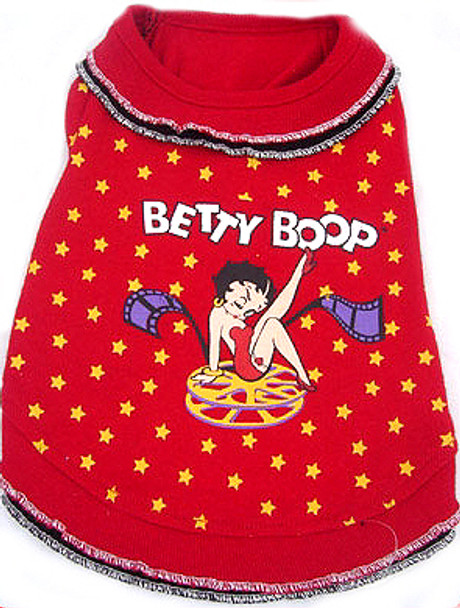 Betty Boop Reel Ruffle Dog Dress