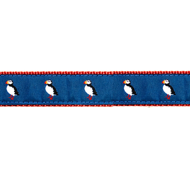 Dog Collar - Puffin Seabirds - 1 1/4