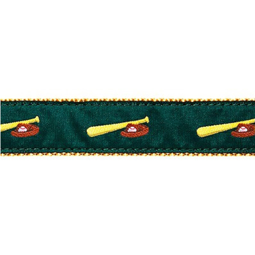 Dog Collar - Baseball - 1 1/4