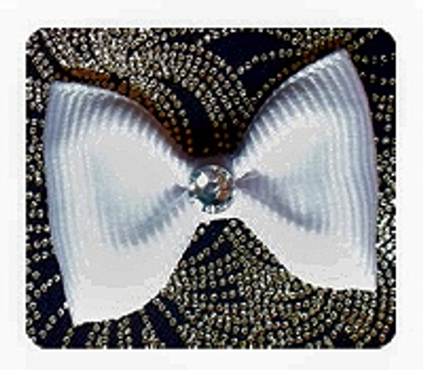 Dog Hair Bow Barrette - Wedding Little Lovie