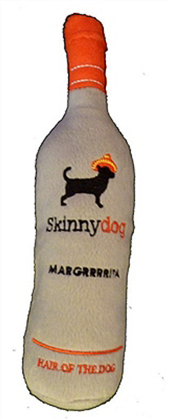 Skinnydog Margrrrrita Plush Dog Toy