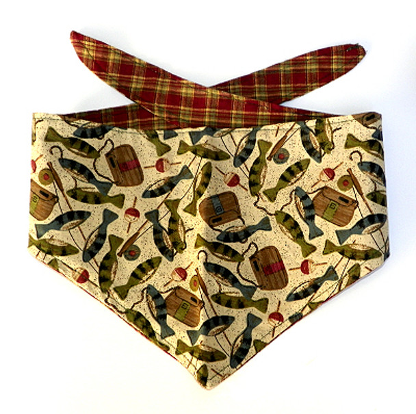 Dog Bandana - Gone Fishing