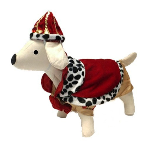 Royal King Pet Dog Costume