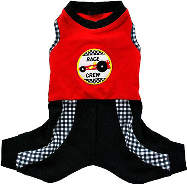 Mr. Andretti Racing Suit Dog Jumper by Ruff Ruff Couture