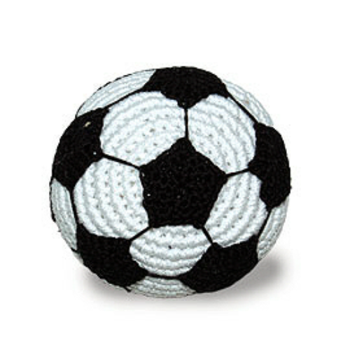 Soccer PAWer Squeaker Dog Toy