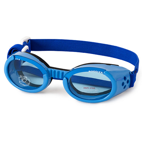 Blue ILS Doggles with Blue Lens Dog Sunglasses