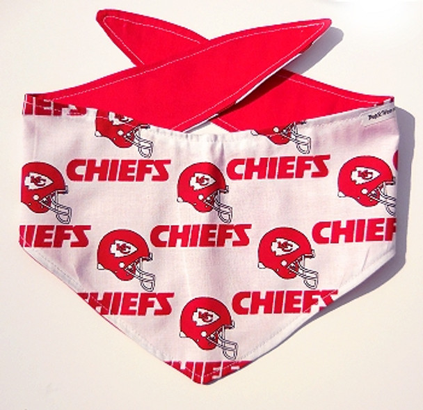 Kansas City Chiefs NFL Dog Bandanas