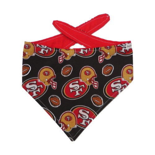 San Francisco 49ers NFL Dog Bandanas