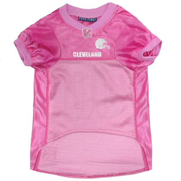 Cleveland Browns Pink Pet Jersey