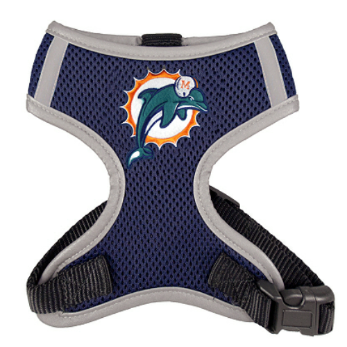 NFL Miami Dolphins Dog Mesh Harness