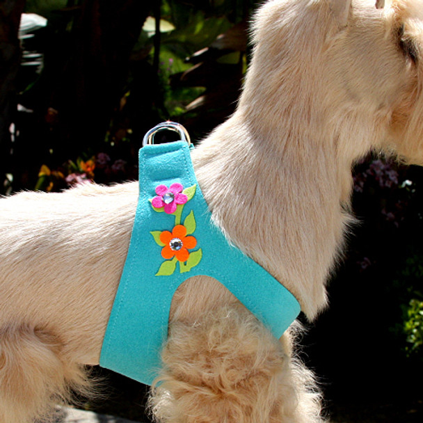 Secret Garden Bimini Blue Dog Harness by Susan Lanci