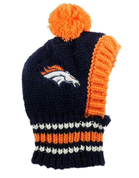 NFL Denver Broncos Knit Dog Ski Hat