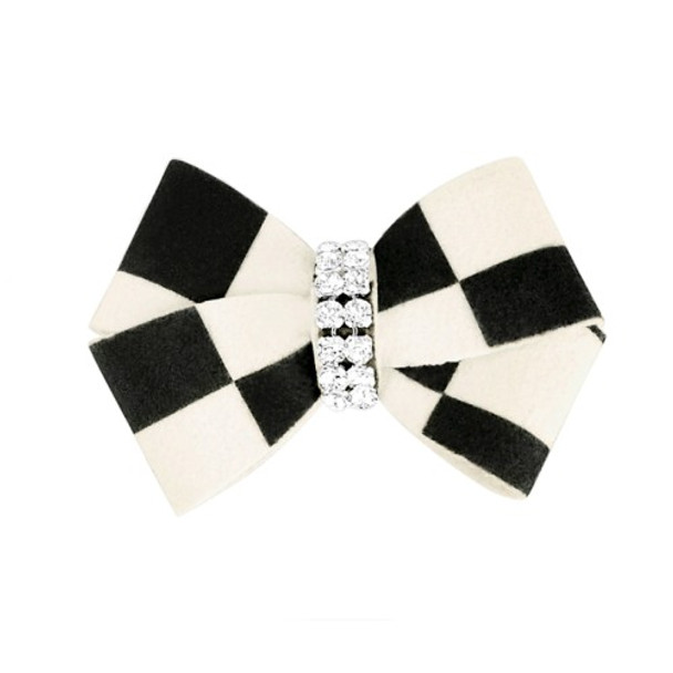 Windsor Check Nouveau Bow Hair Barrette