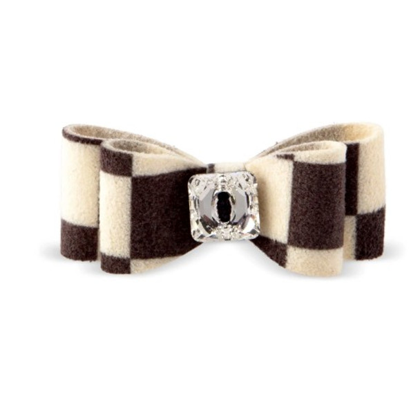 Windsor Check Big Bow Hair Barrette