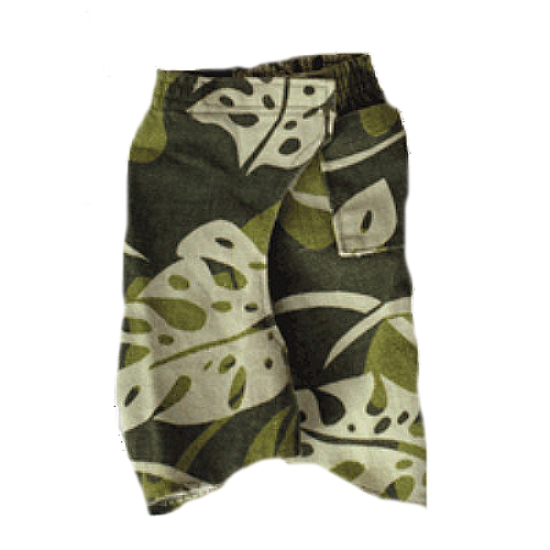 Jungle Hawaiian Dog Jeans Pant