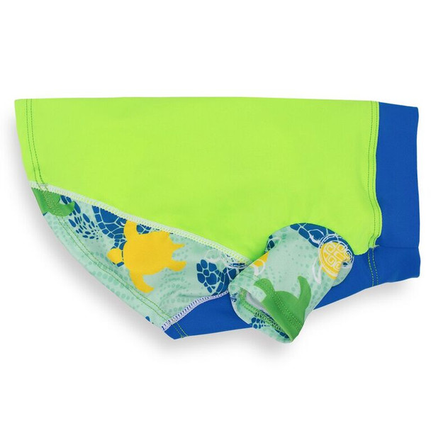 Paradise Green Tuga Sun Protective Lightweight Dog Shirt