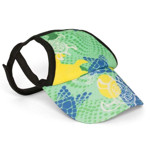 Paradise Green Tuga Sun Protective Dog Visor Hats