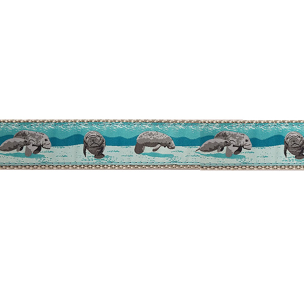 Dog Collar - Manatee - 3/4 & 1 1/4