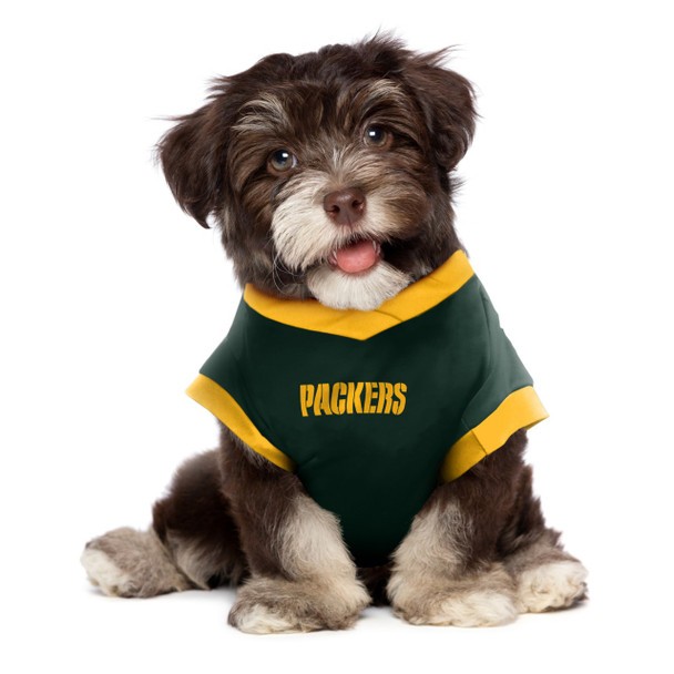 green bay packers dog jersey