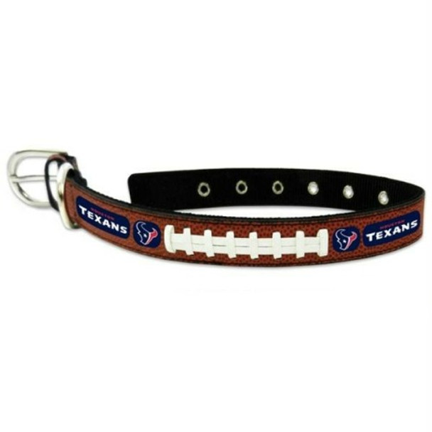 Houston Texans Classic Leather Football Collar