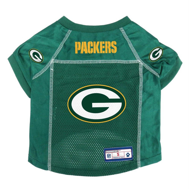 Green Bay Packers Mesh Pet Jersey