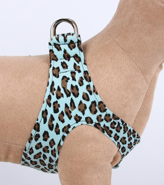 Tiffi Cheetah Couture Plain Step In Dog Harness