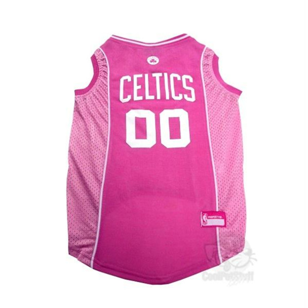 Boston Celtics Pink Pet Jersey