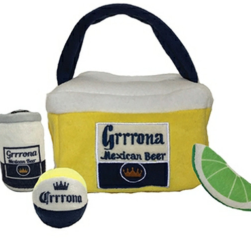 Grrrona Beach Cooler Interactive Dog Toy