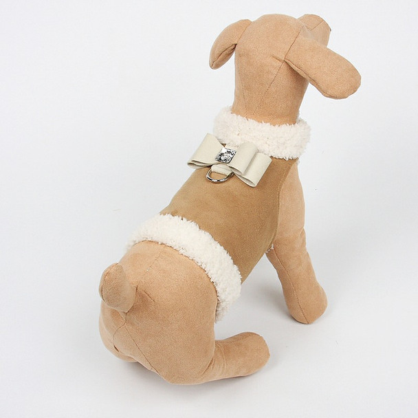 Dog Bowzer - Big Bow Camel Harness Dog Jacket