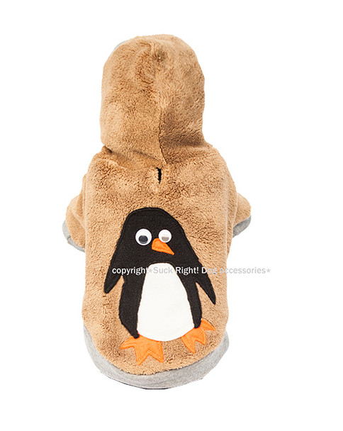 Designer Penguin Dog Hoodie