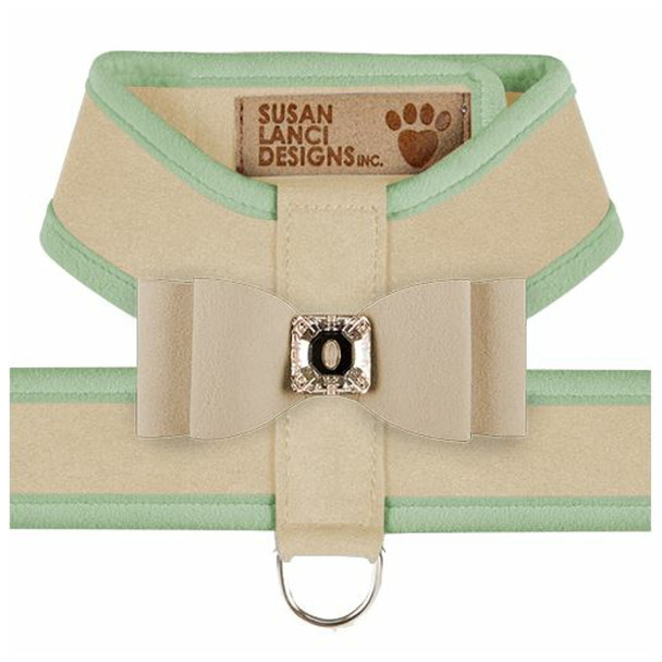 Big Bow Tinkie Harnesses - Doe / Mint Trim & Bow