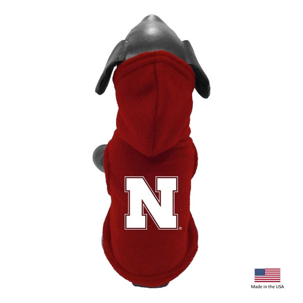 Nebraska Huskers Polar Fleece Pet Hoodie