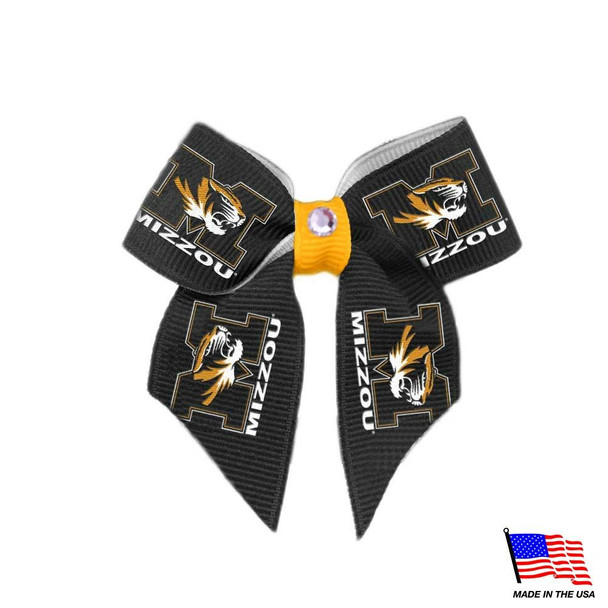 Missouri Tigers Pet Hair Bow