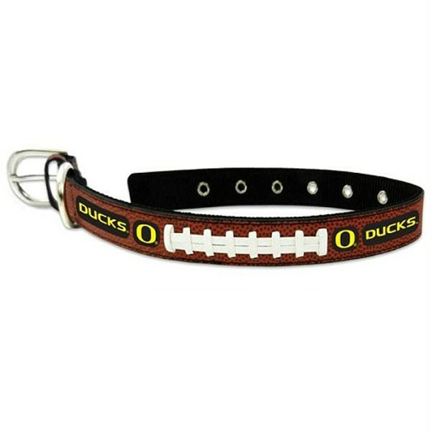 Oregon Ducks Classic Leather Football Collar
