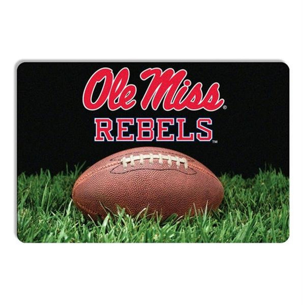 Ole Miss Rebels Classic Football Pet Bowl Mat
