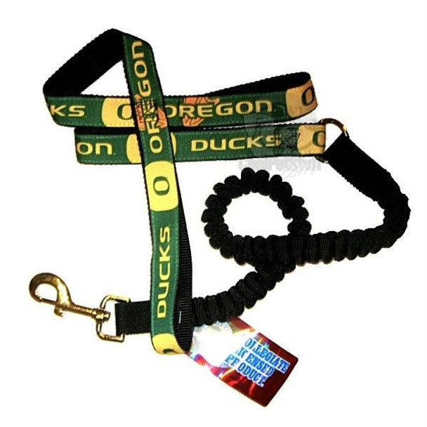 Oregon Ducks Bungee Ribbon Pet Leash