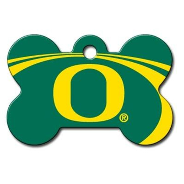 Oregon Ducks Bone ID Tag