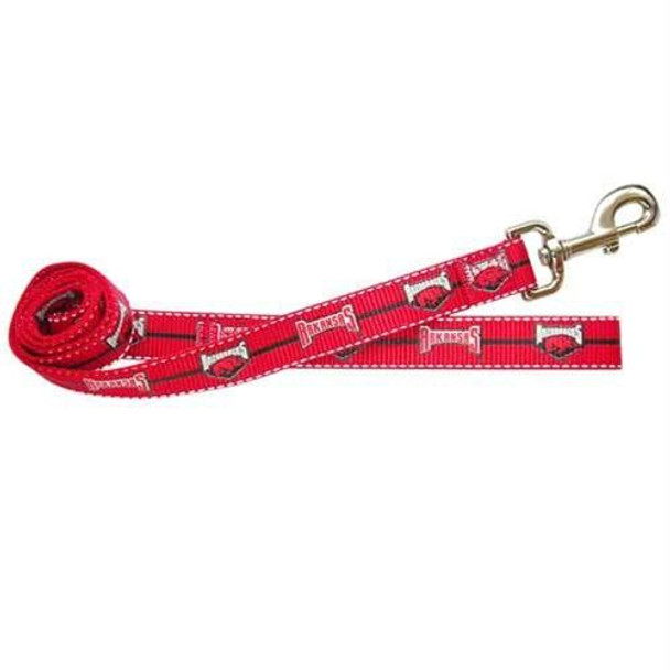 Arkansas Razorbacks Pet Reflective Nylon Leash