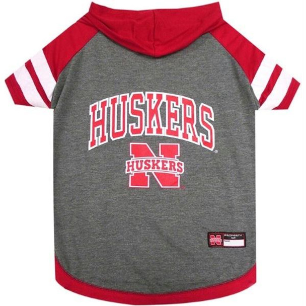 Nebraska Huskers Pet Hoodie T-Shirt