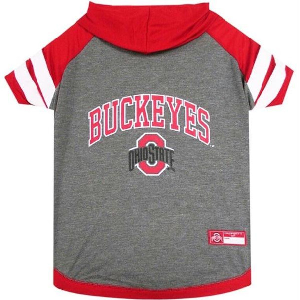 Ohio State Buckeyes Pet Hoodie T-Shirt