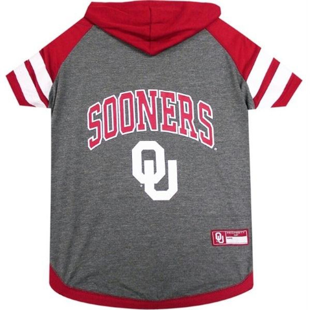 Oklahoma Sooners Pet Hoodie T-Shirt